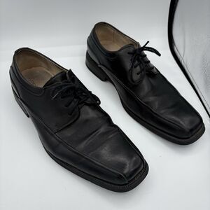 Florsheim‎ Comfortech Dress Shoes Mens Size 8.5 D 11256-001 Black Leather C3
